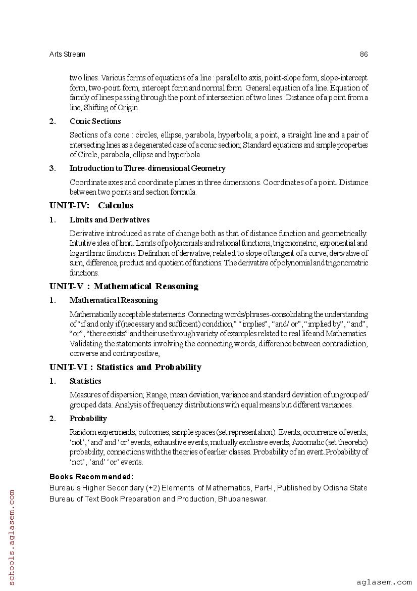 CHSE Odisha +2 Syllabus 2025 (PDF) – Odisha Board Syllabus for Class 12