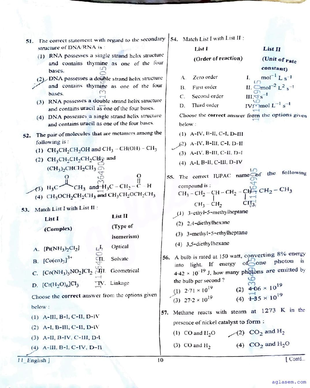 NEET 2026 Question Paper PDF (Codes 11 to 14) and Answer Keys