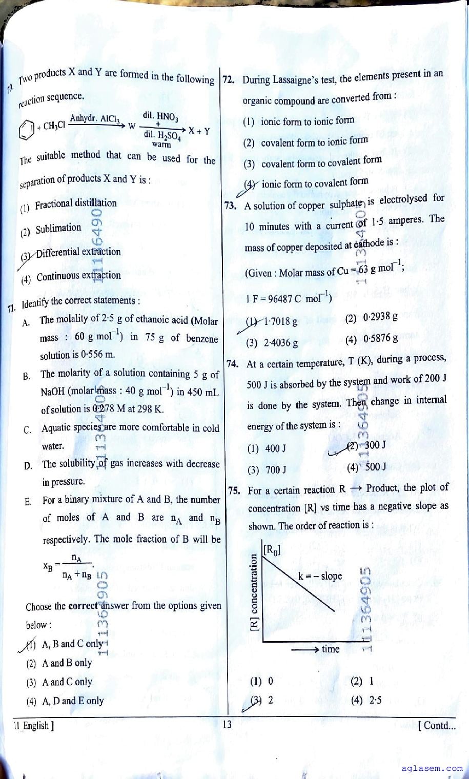 NEET 2026 Question Paper PDF (Codes 11 to 14) and Answer Keys