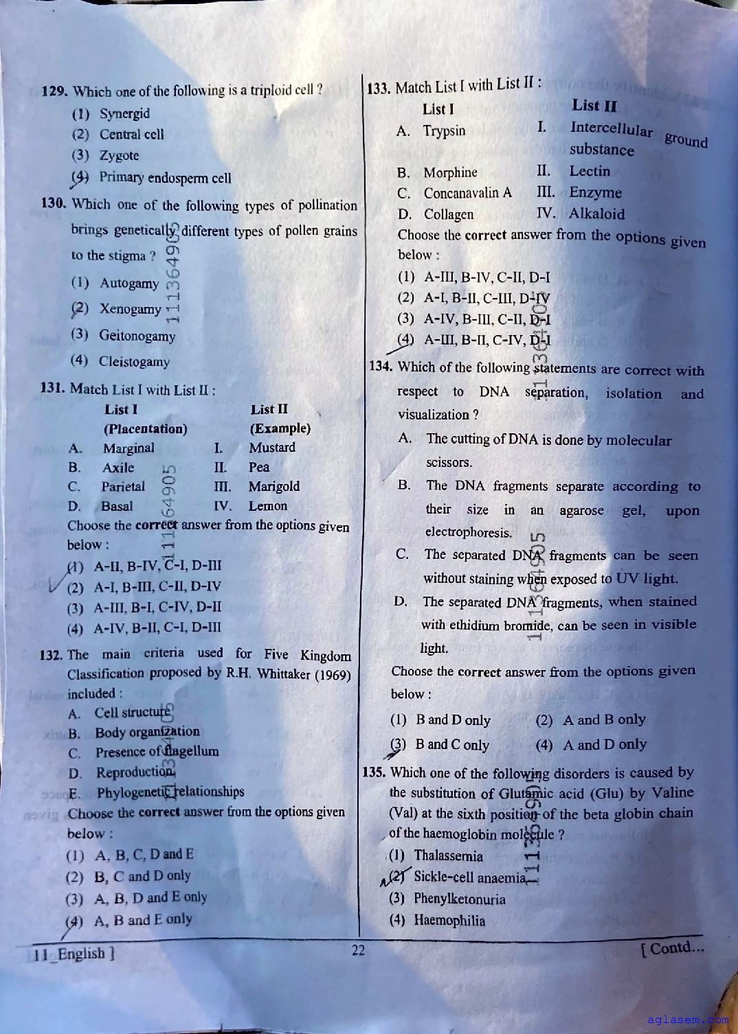 NEET 2026 Question Paper PDF (Codes 11 to 14) and Answer Keys