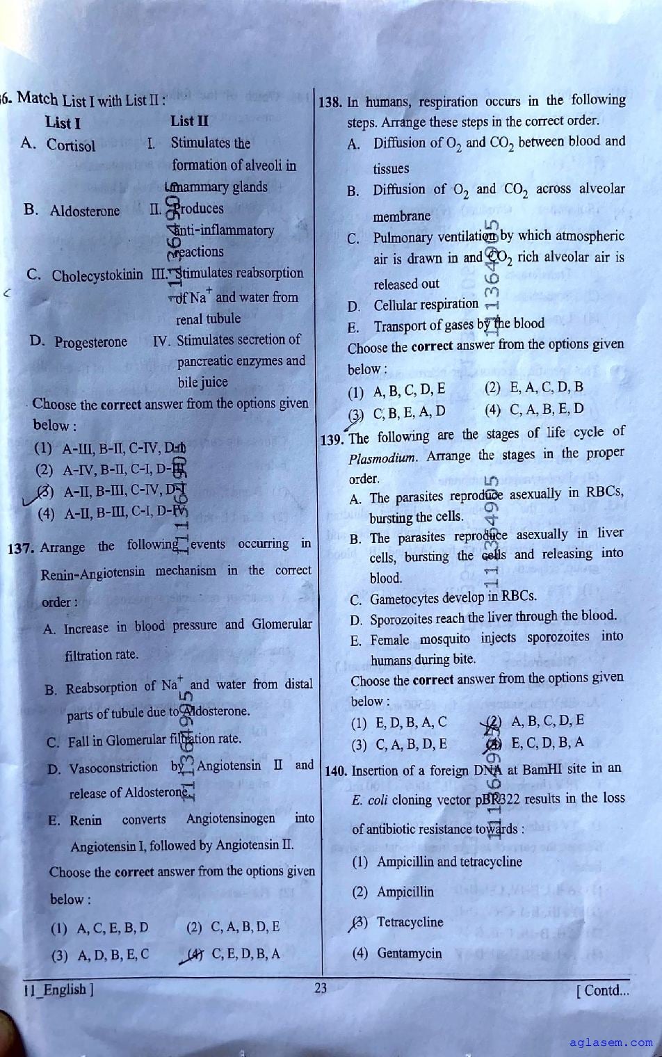 NEET 2026 Question Paper PDF (Codes 11 to 14) and Answer Keys