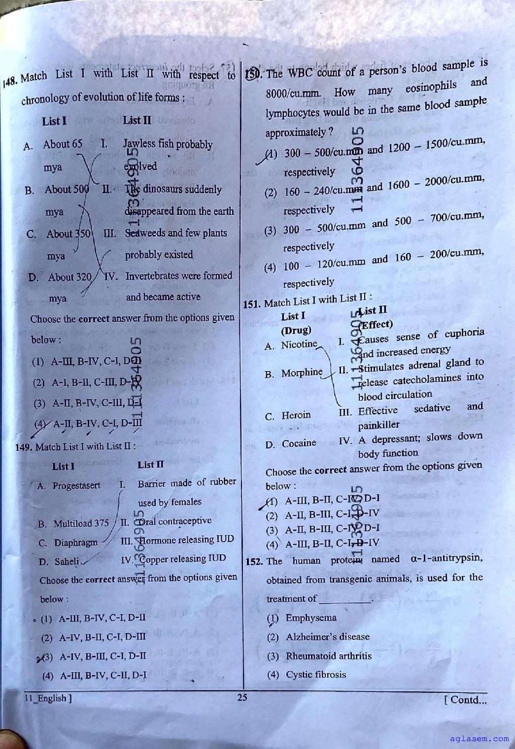 NEET 2026 Question Paper PDF (Codes 11 to 14) and Answer Keys