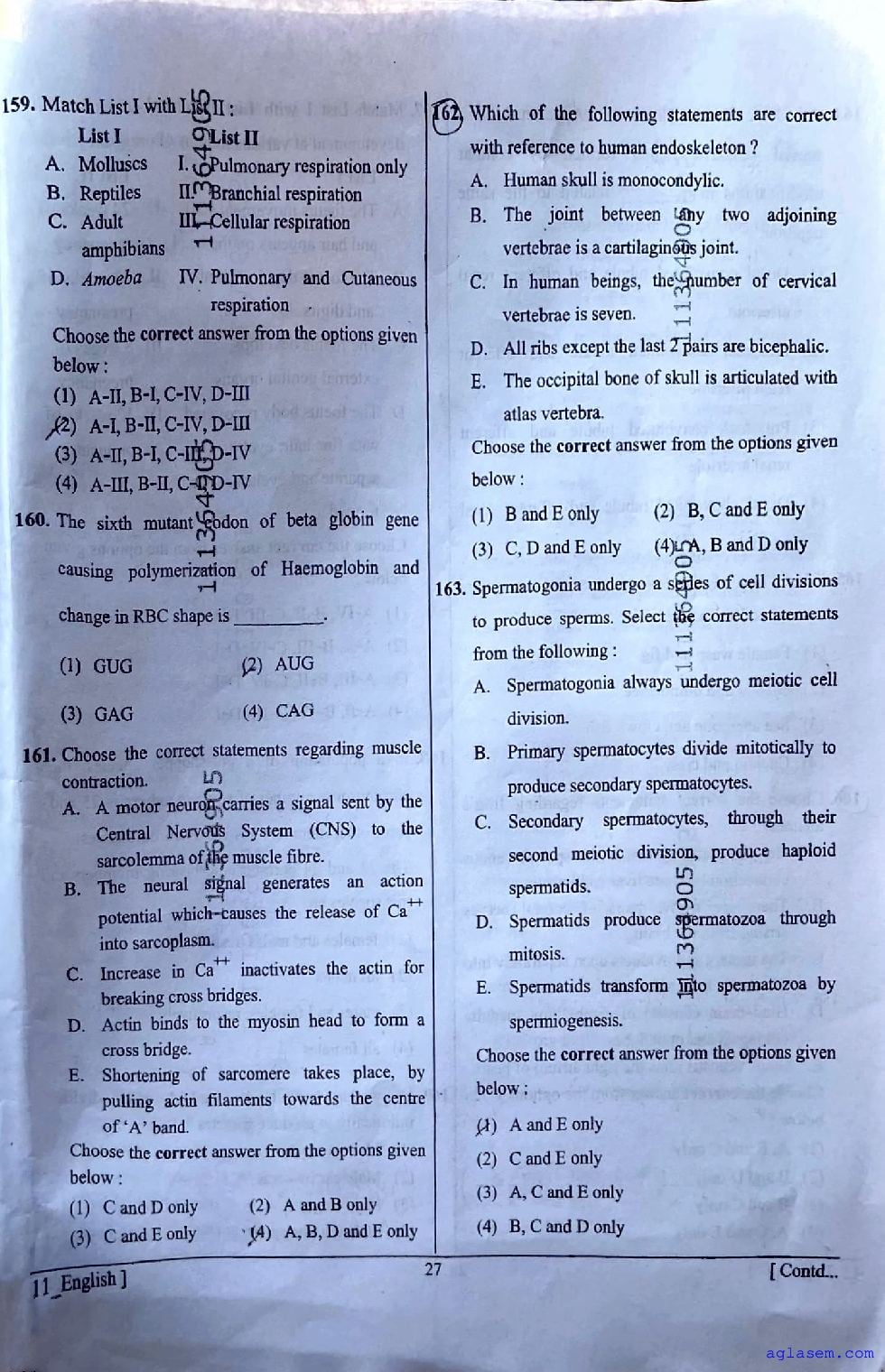NEET 2026 Question Paper PDF (Codes 11 to 14) and Answer Keys