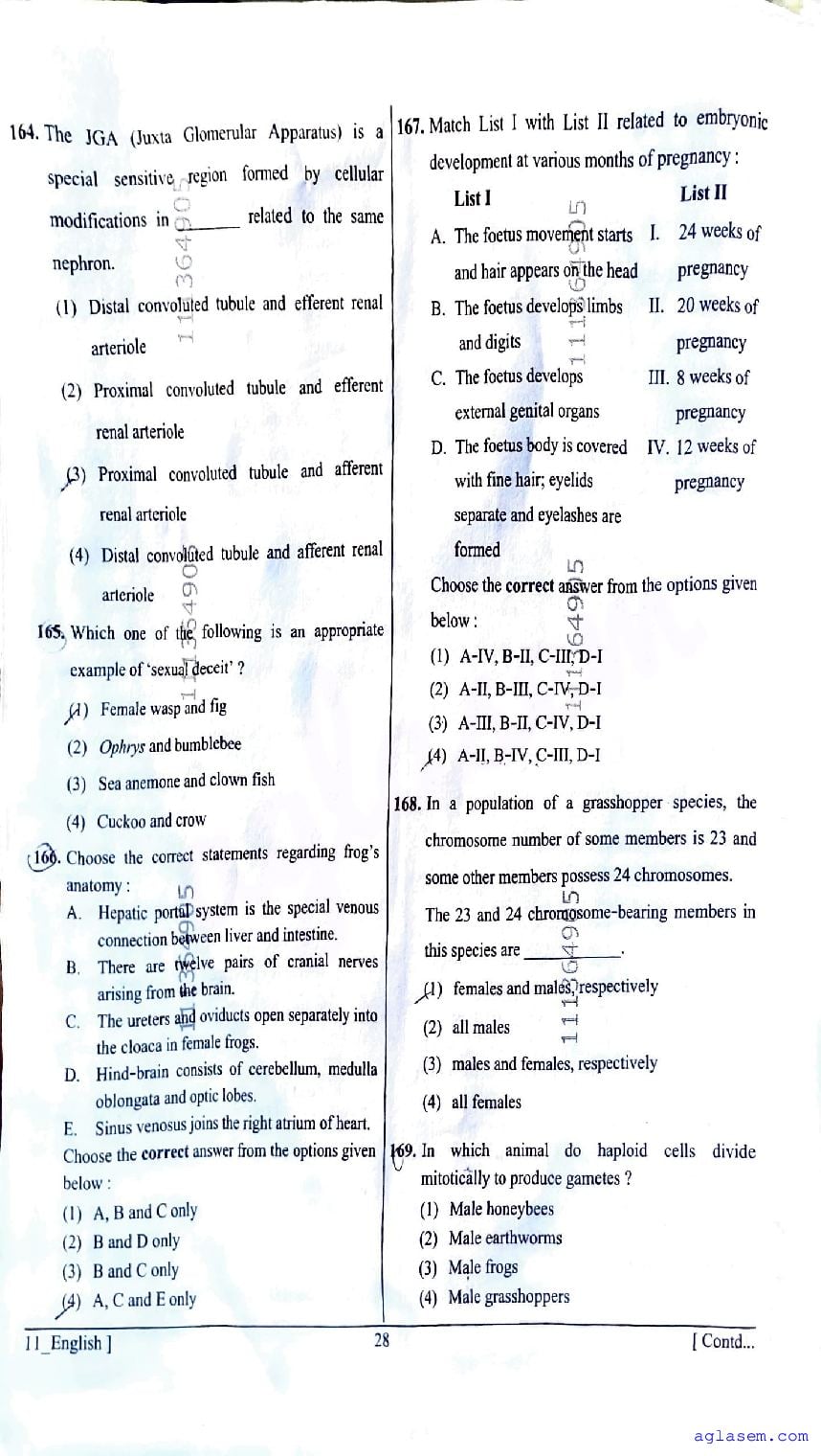 NEET 2026 Question Paper PDF (Codes 11 to 14) and Answer Keys