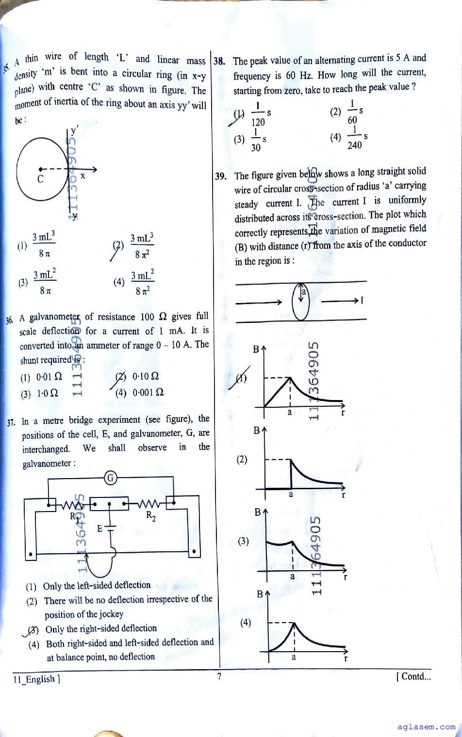 NEET 2026 Question Paper PDF (Codes 11 to 14) and Answer Keys