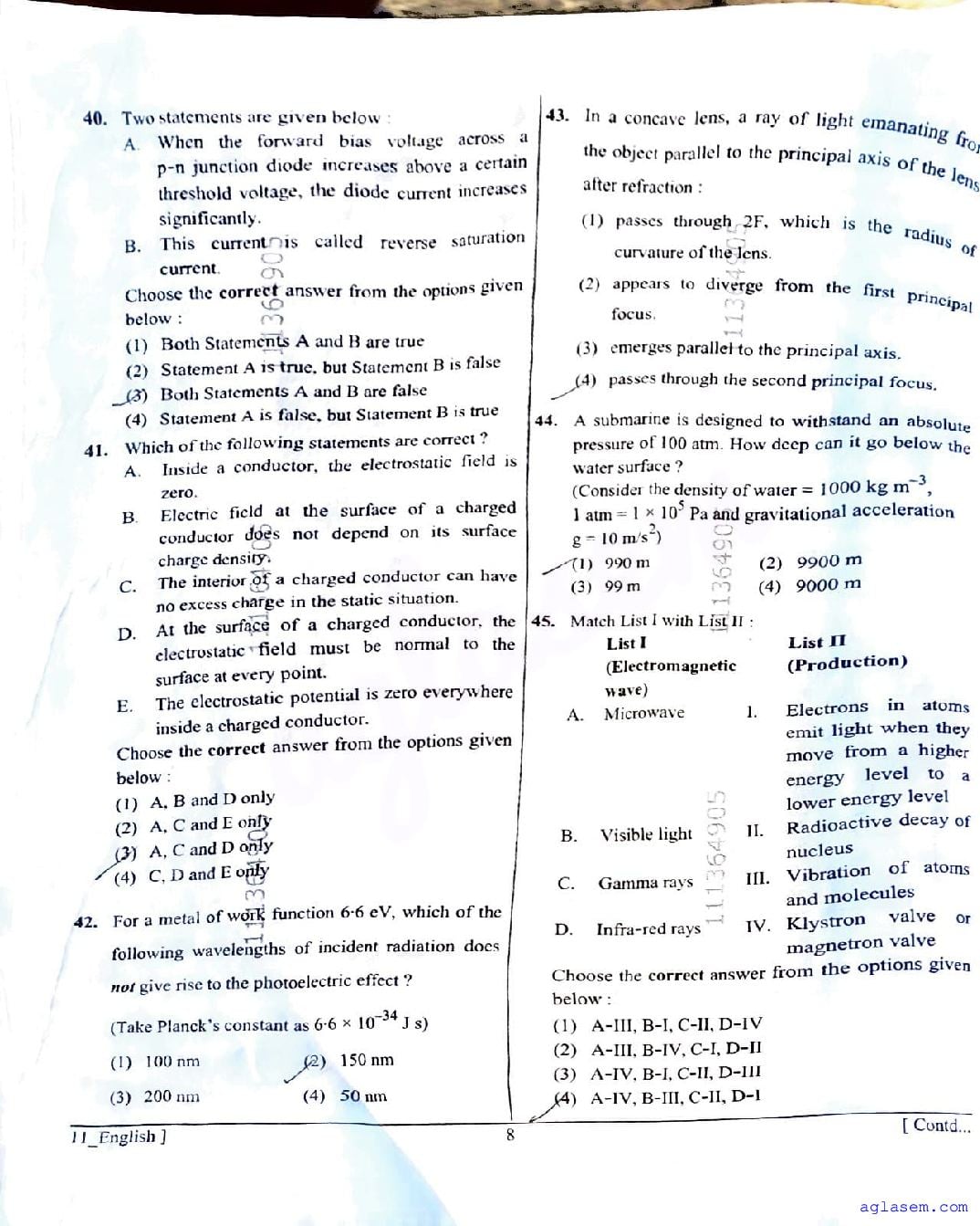 NEET 2026 Question Paper PDF (Codes 11 to 14) and Answer Keys