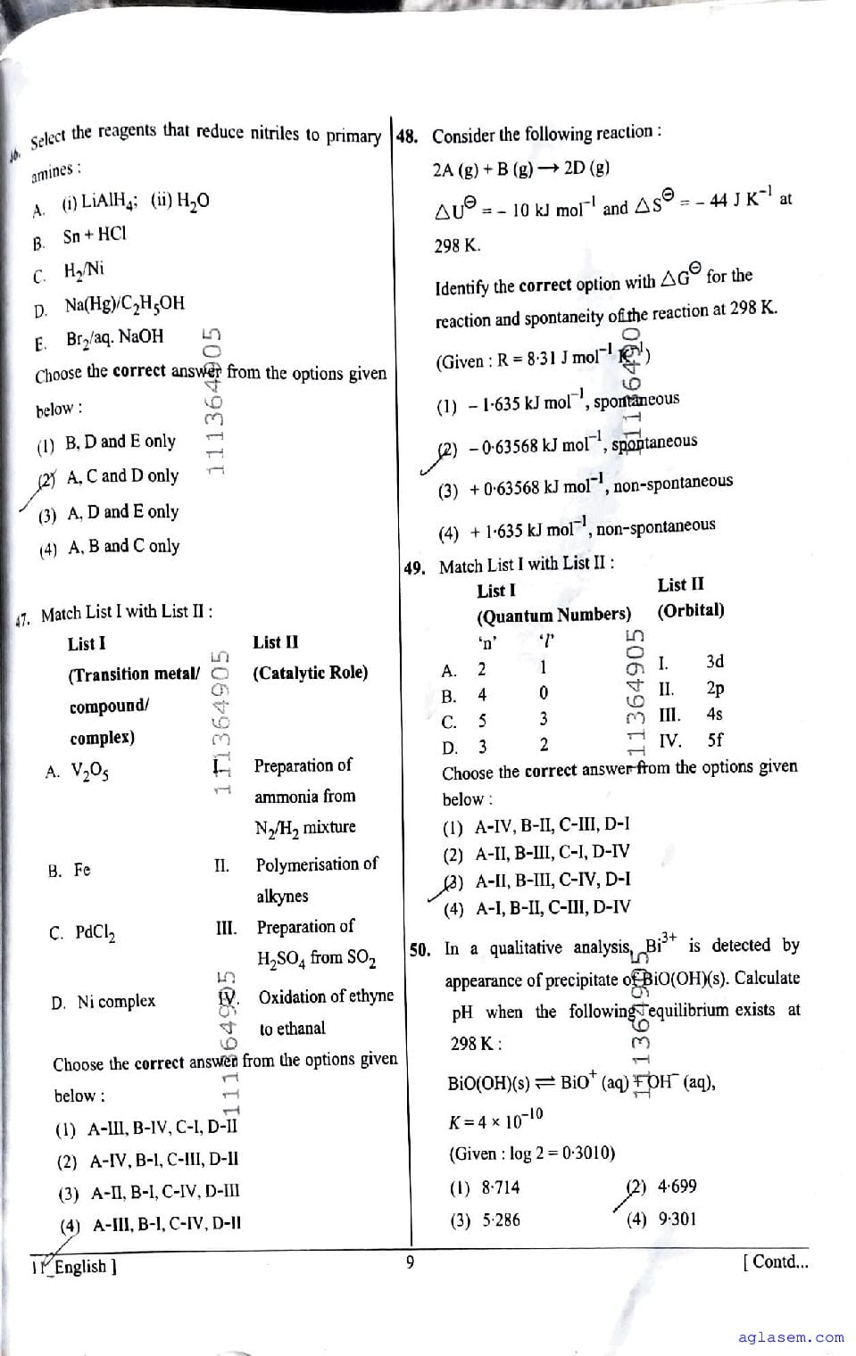 NEET 2026 Question Paper PDF (Codes 11 to 14) and Answer Keys