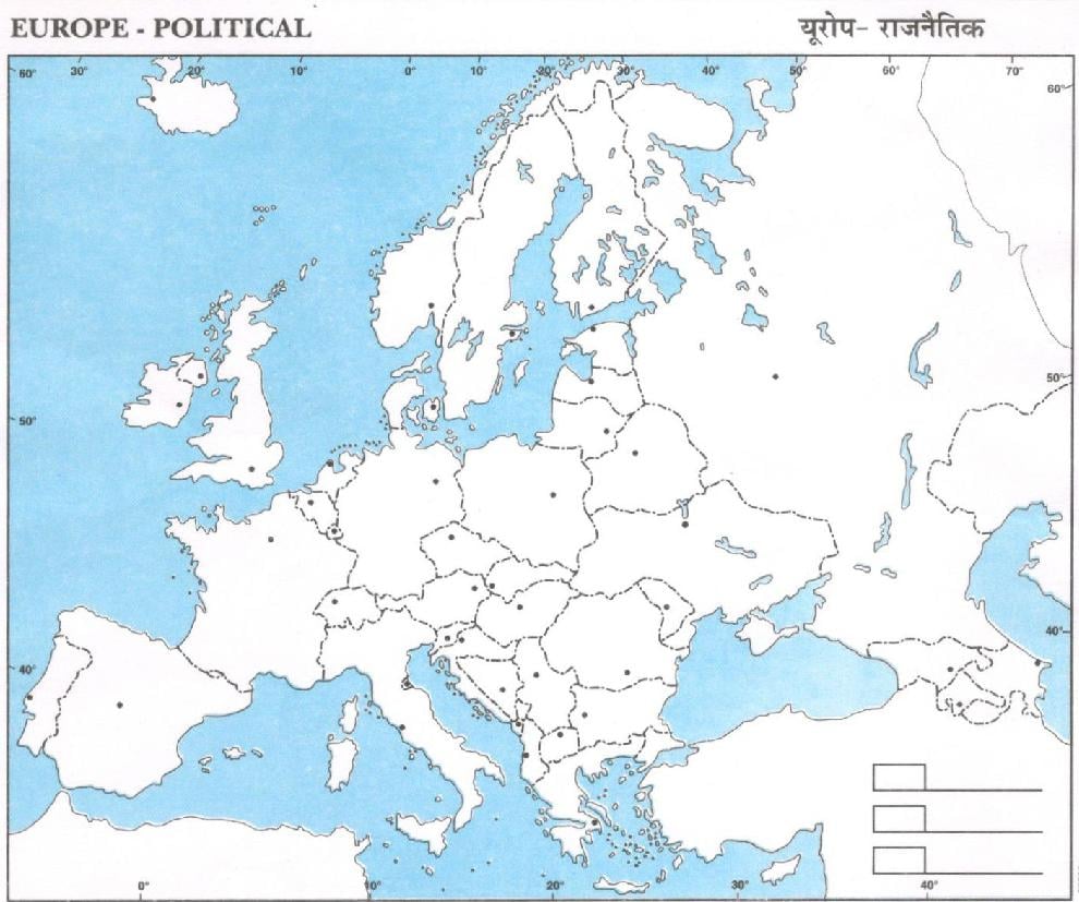 Europe Political Map - Page 1