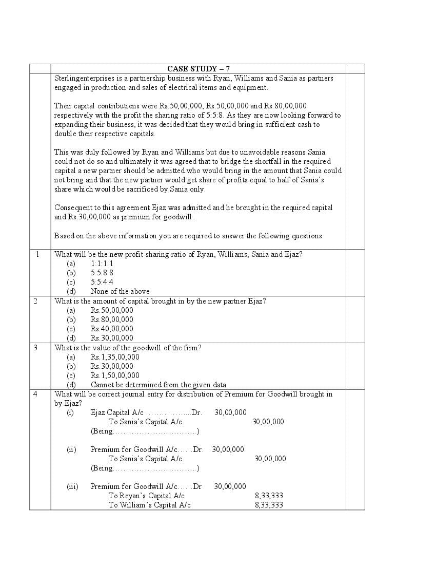 CBSE Class 12 Accountancy Question Bank (PDF) – Official CBSE Question Bank