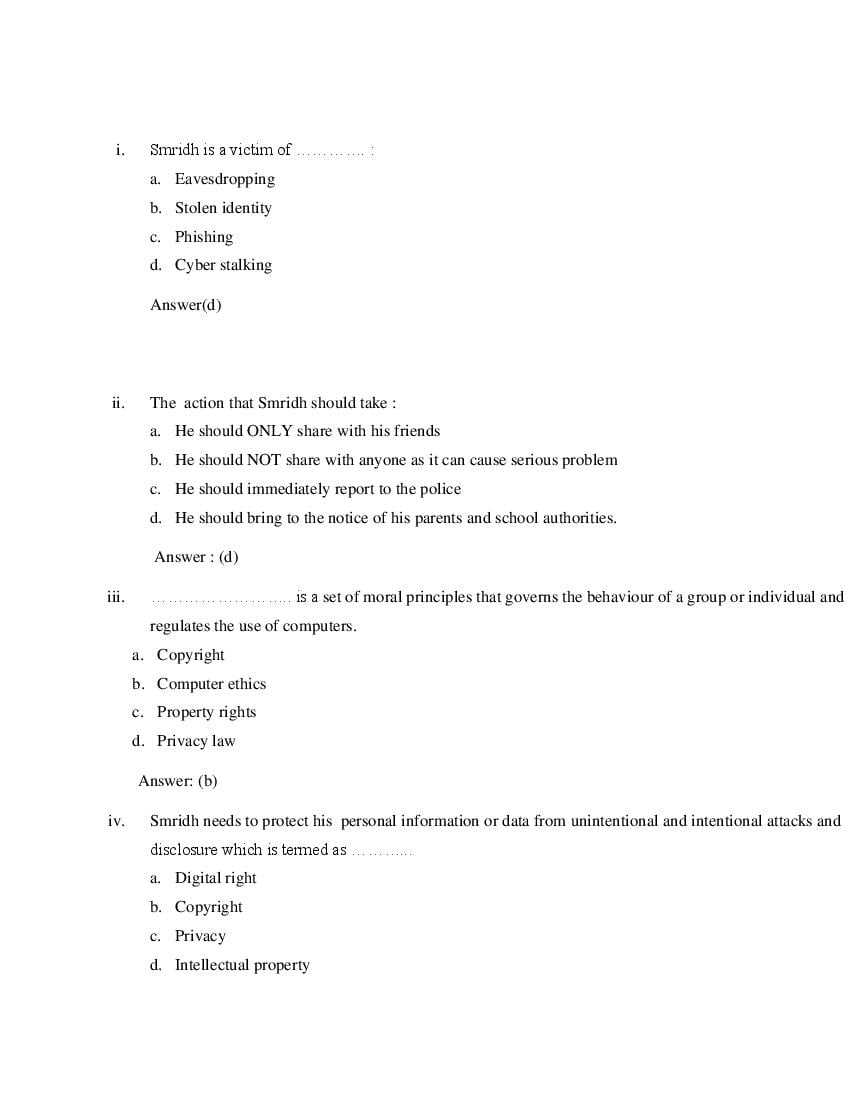 CBSE Class 12 Informatics Practices Question Bank (PDF) – Official CBSE Question Bank