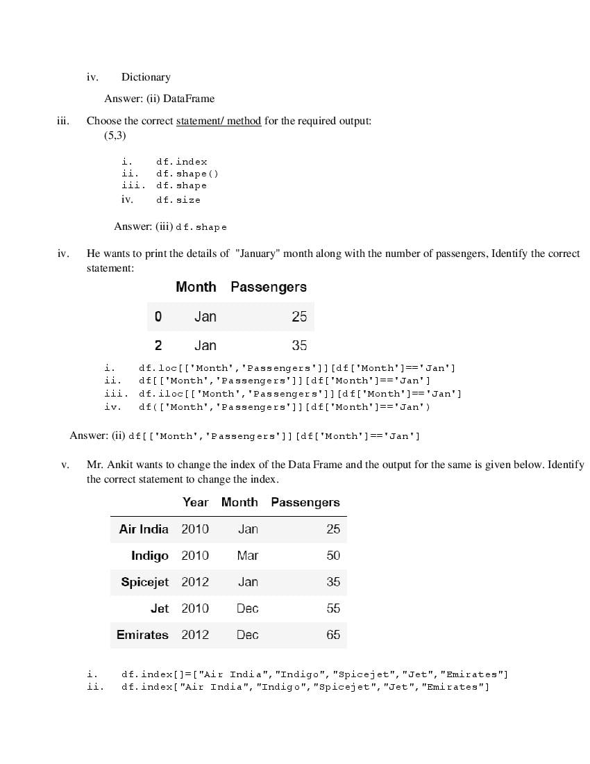 CBSE Class 12 Informatics Practices Question Bank (PDF) – Official CBSE Question Bank