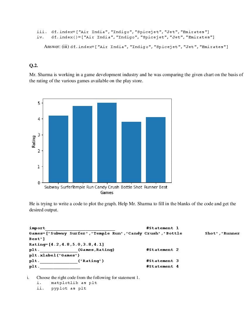 CBSE Class 12 Informatics Practices Question Bank (PDF) – Official CBSE Question Bank