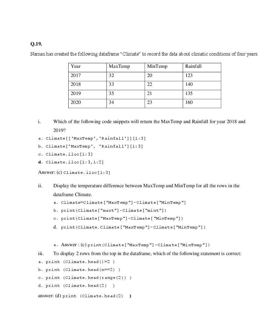 CBSE Class 12 Informatics Practices Question Bank (PDF) – Official CBSE Question Bank