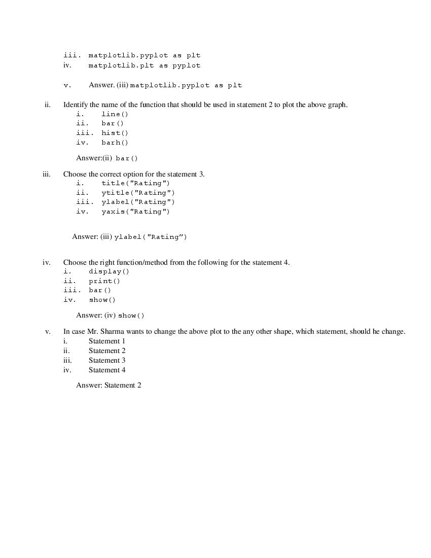 CBSE Class 12 Informatics Practices Question Bank (PDF) – Official CBSE Question Bank