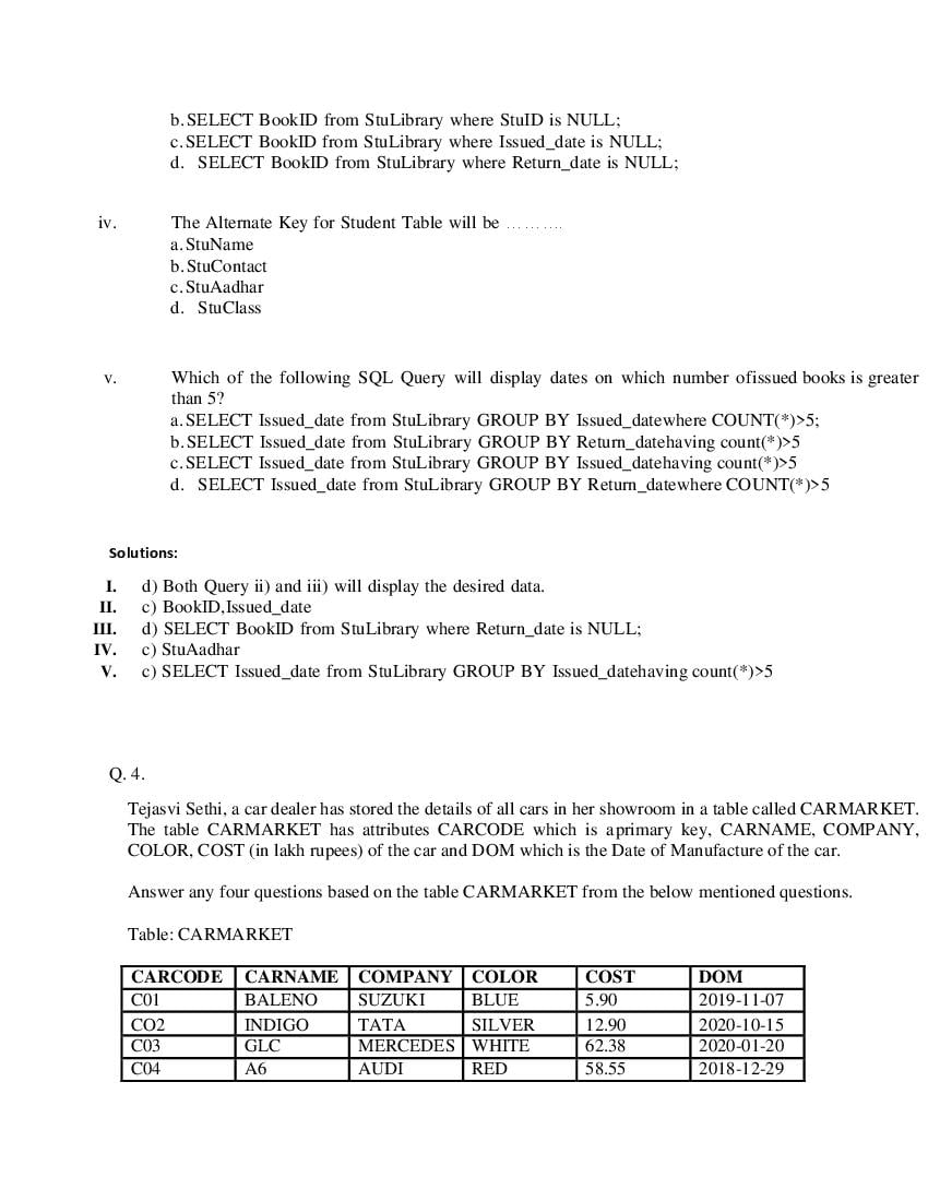 CBSE Class 12 Informatics Practices Question Bank (PDF) – Official CBSE Question Bank