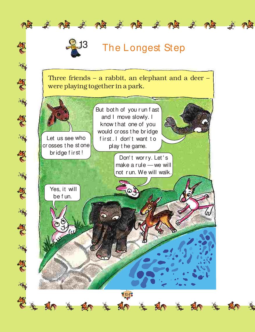 NCERT Book Class 2 Maths Chapter 13 The Longest Step - Page 1