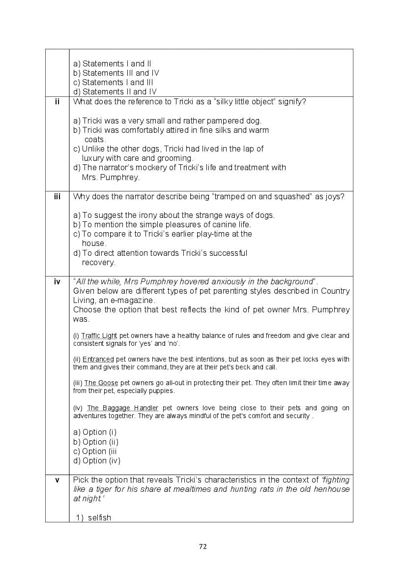 CBSE Class 10 English Question Bank (PDF) – Official CBSE Question Bank