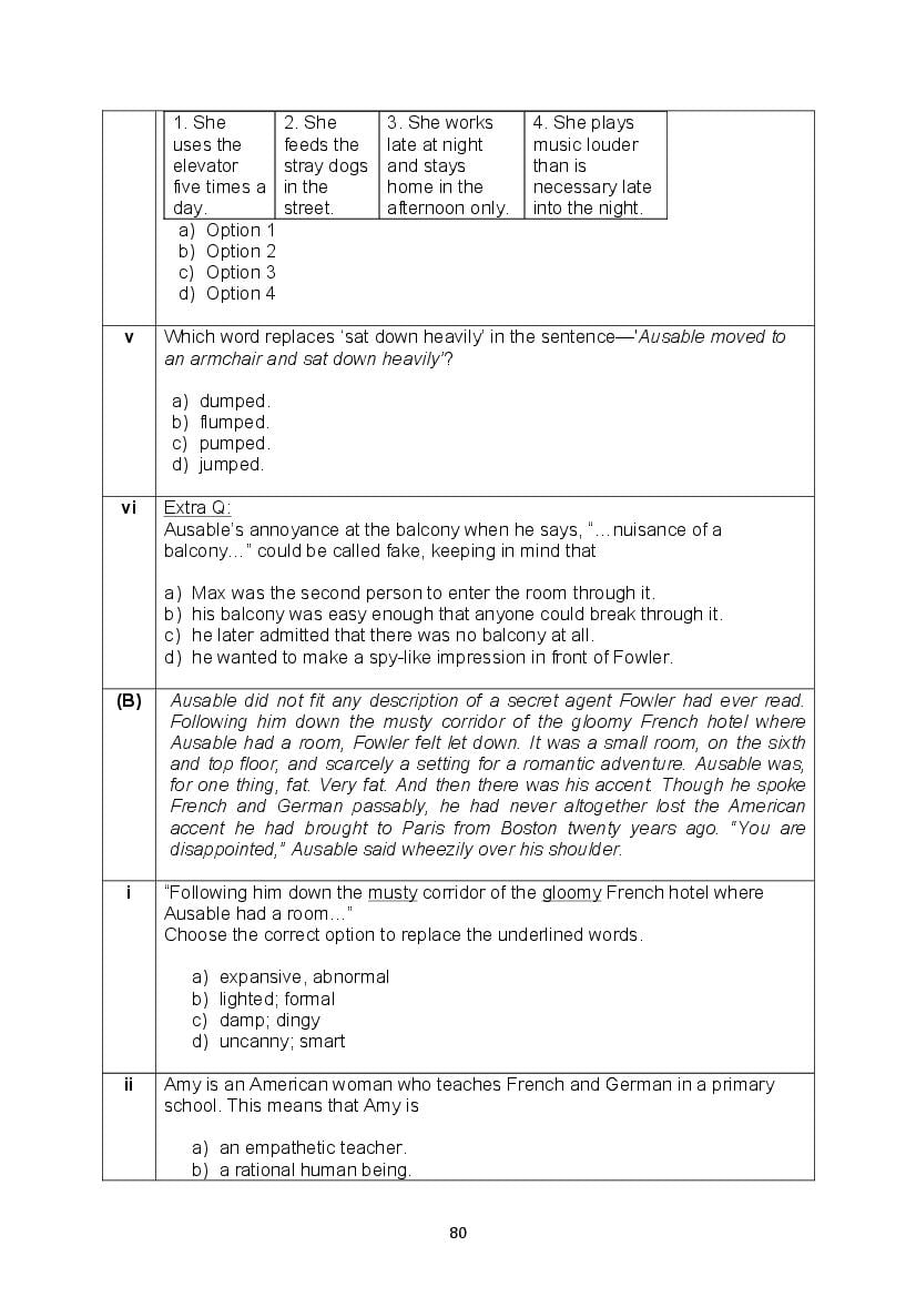 CBSE Class 10 English Question Bank (PDF) – Official CBSE Question Bank