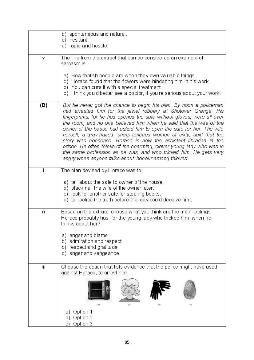 CBSE Class 10 English Question Bank (PDF) – Official CBSE Question Bank