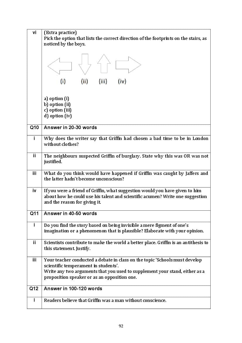 CBSE Class 10 English Question Bank (PDF) – Official CBSE Question Bank