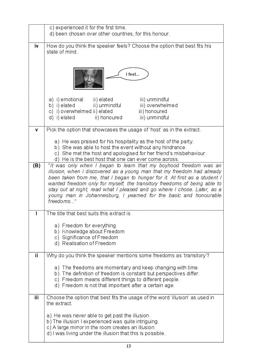 CBSE Class 10 English Question Bank (PDF) – Official CBSE Question Bank