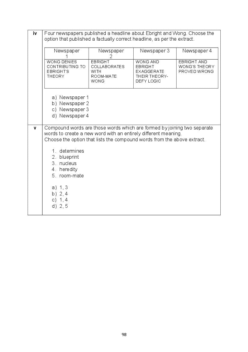 CBSE Class 10 English Question Bank (PDF) – Official CBSE Question Bank