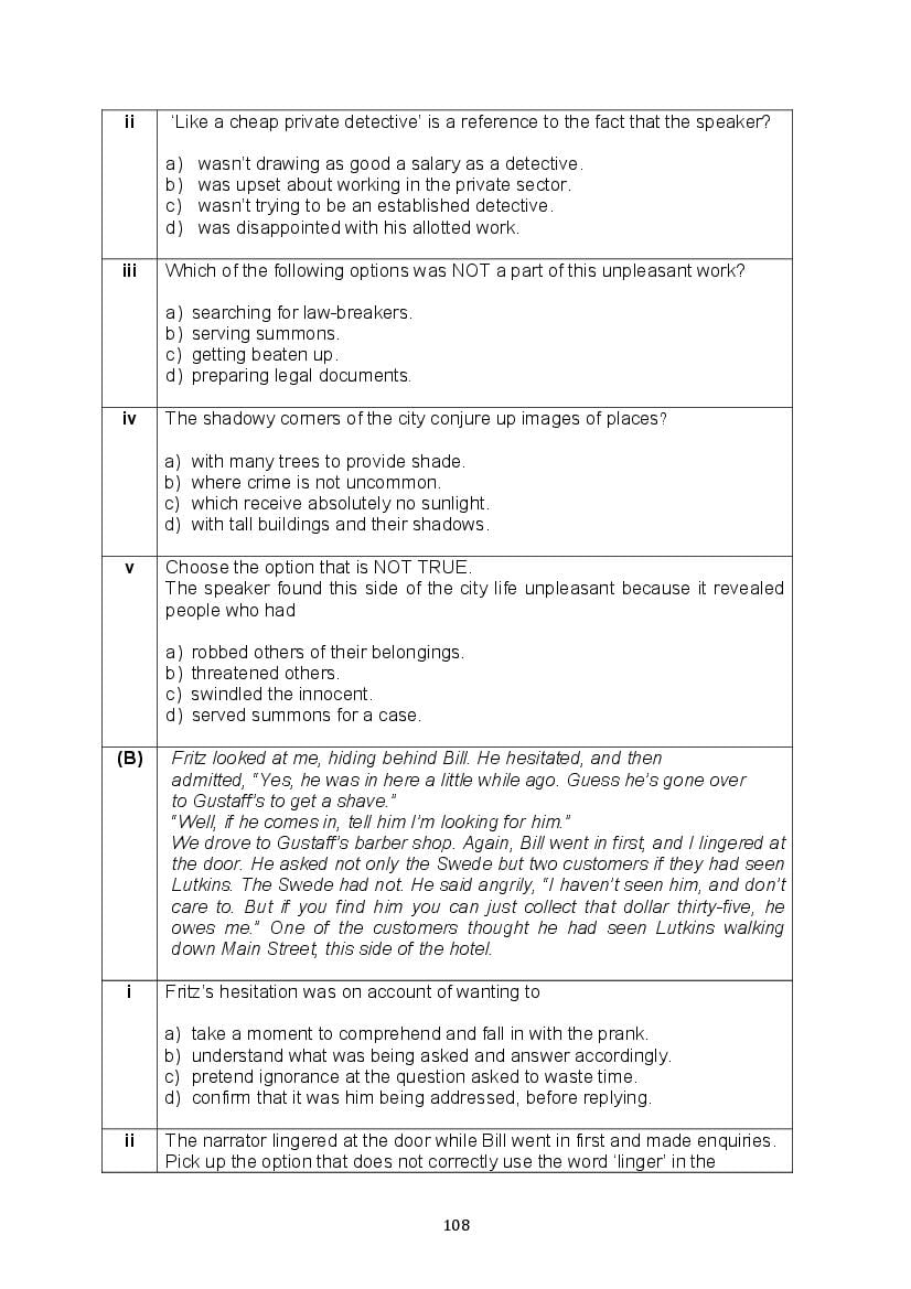 CBSE Class 10 English Question Bank (PDF) – Official CBSE Question Bank