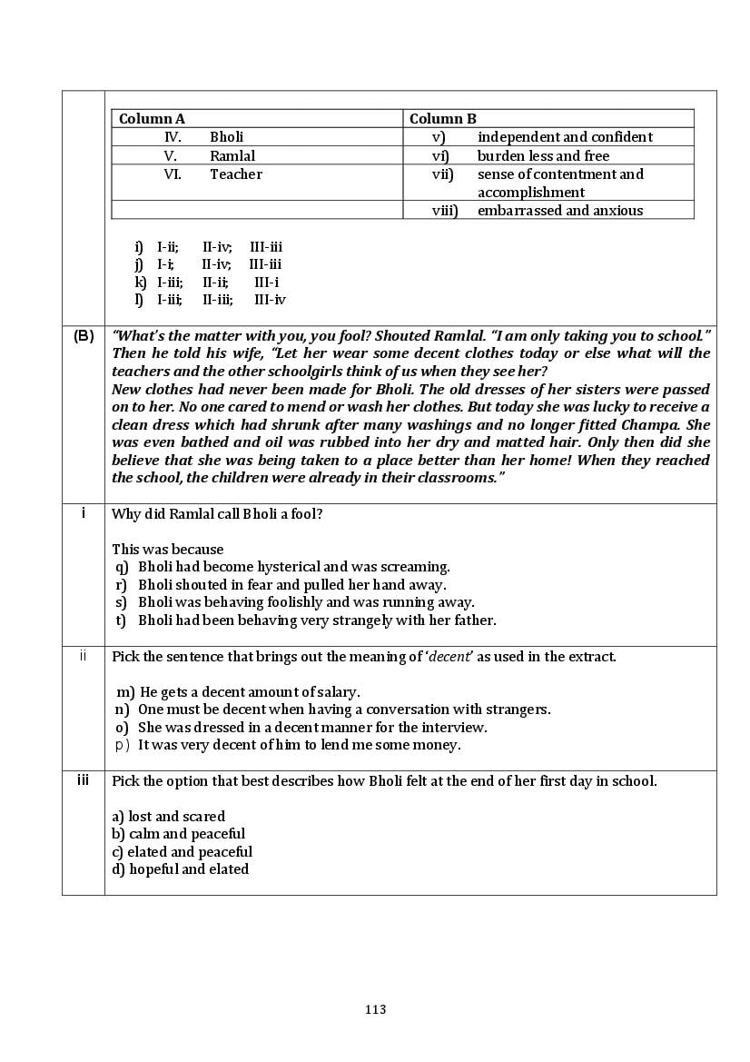 CBSE Class 10 English Question Bank (PDF) – Official CBSE Question Bank