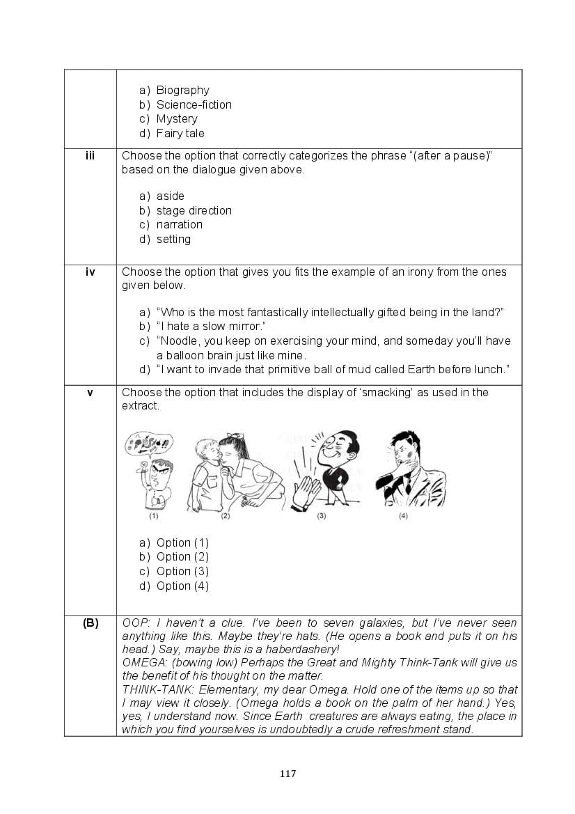 CBSE Class 10 English Question Bank (PDF) – Official CBSE Question Bank
