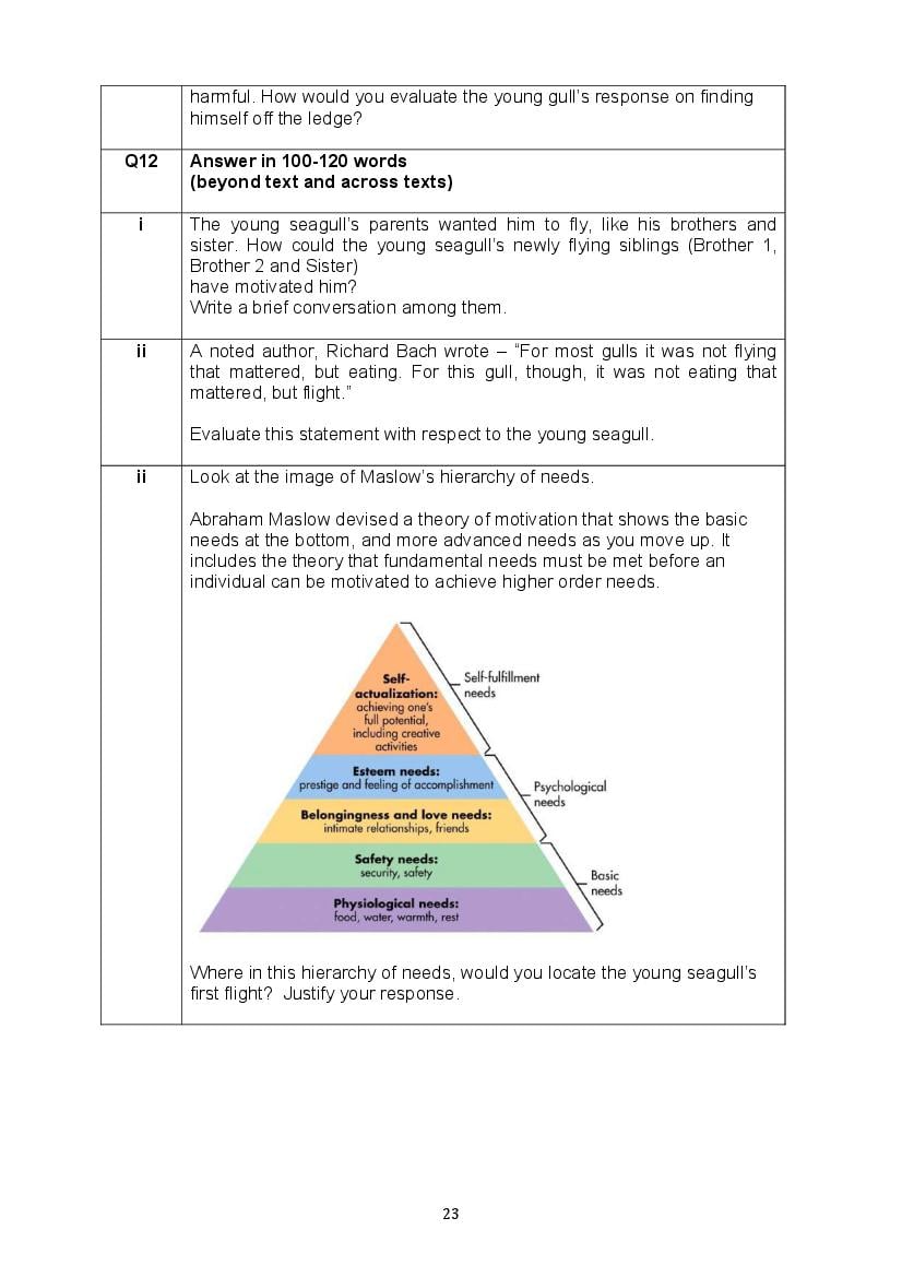 CBSE Class 10 English Question Bank (PDF) – Official CBSE Question Bank