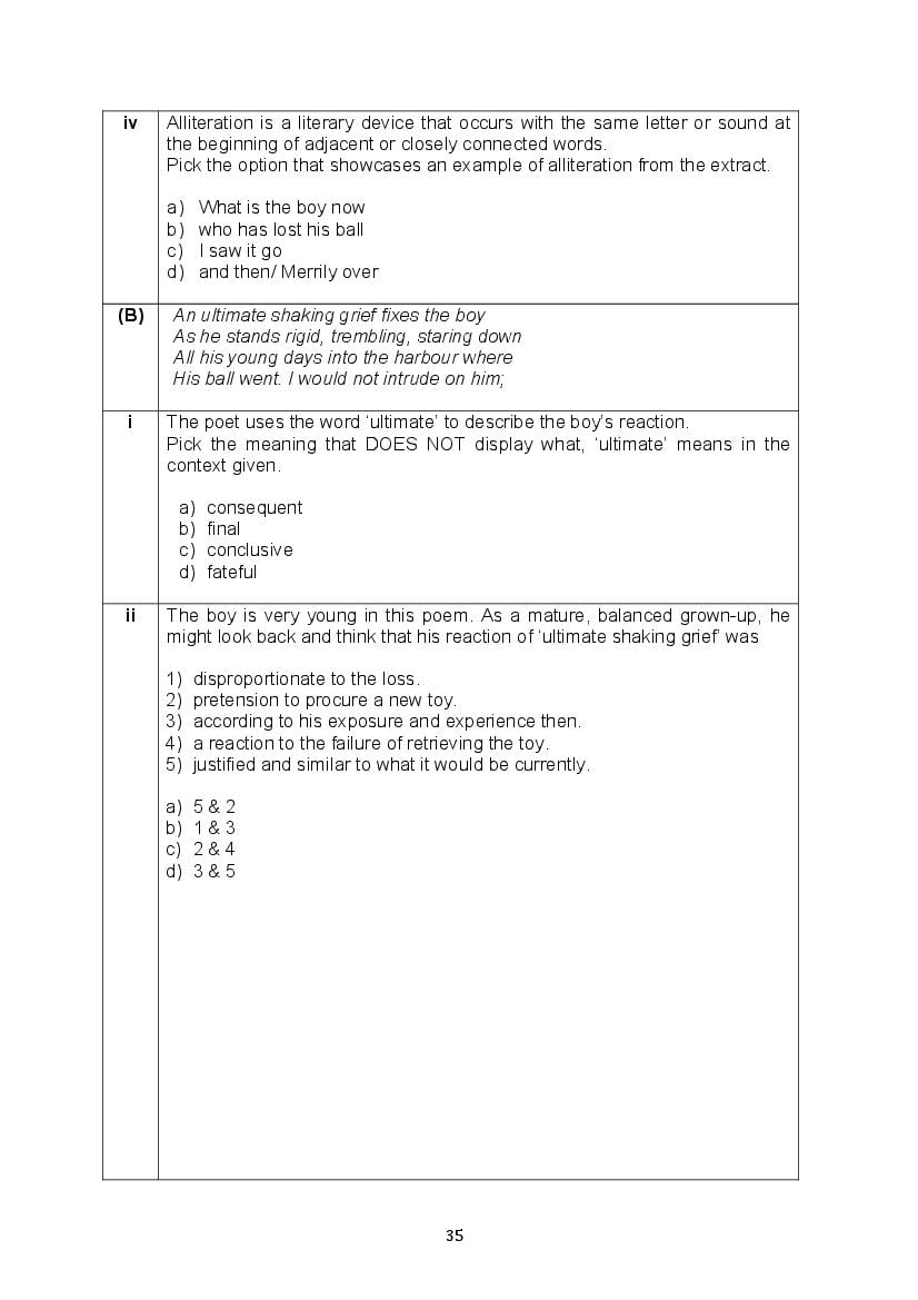 CBSE Class 10 English Question Bank (PDF) – Official CBSE Question Bank