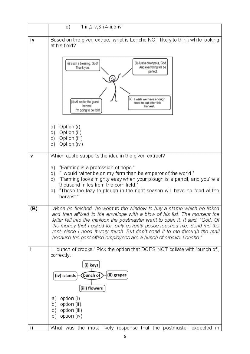 CBSE Class 10 English Question Bank (PDF) – Official CBSE Question Bank