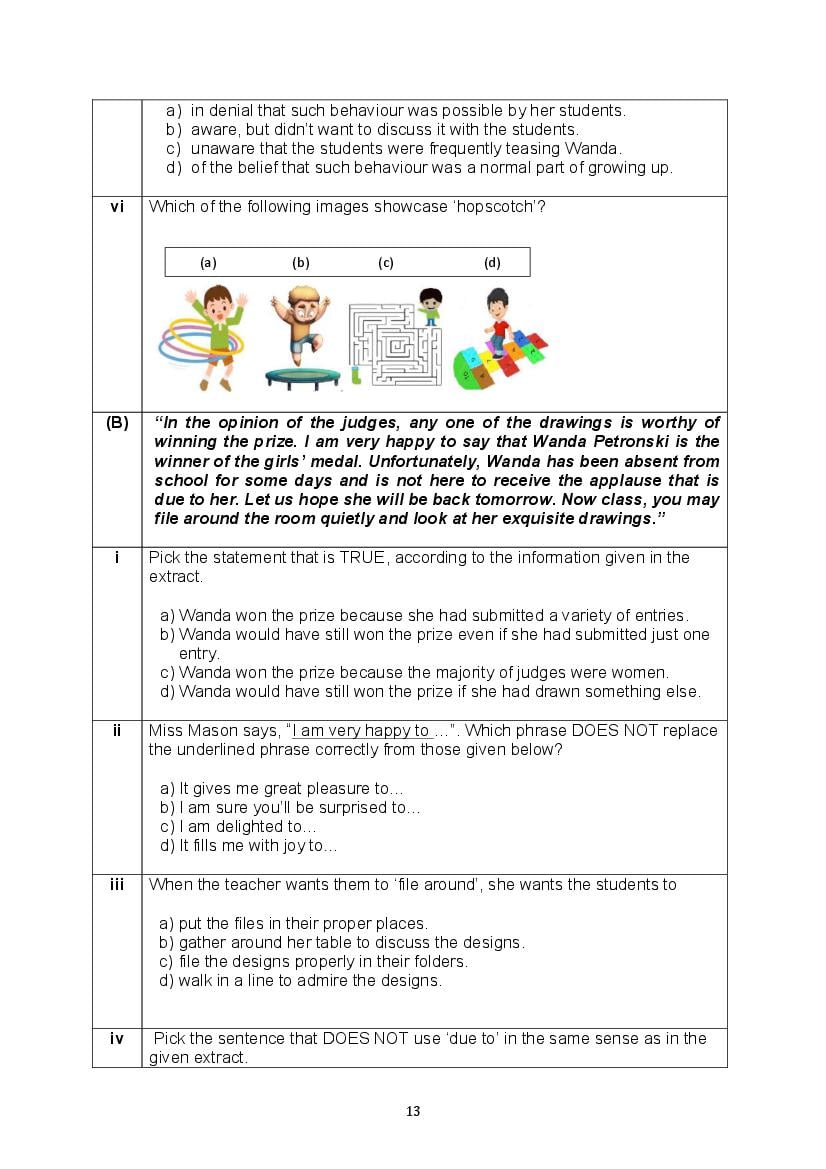 CBSE Class 10 English Question Bank (PDF) – Official CBSE Question Bank