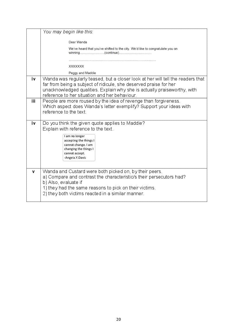 CBSE Class 10 English Question Bank (PDF) – Official CBSE Question Bank