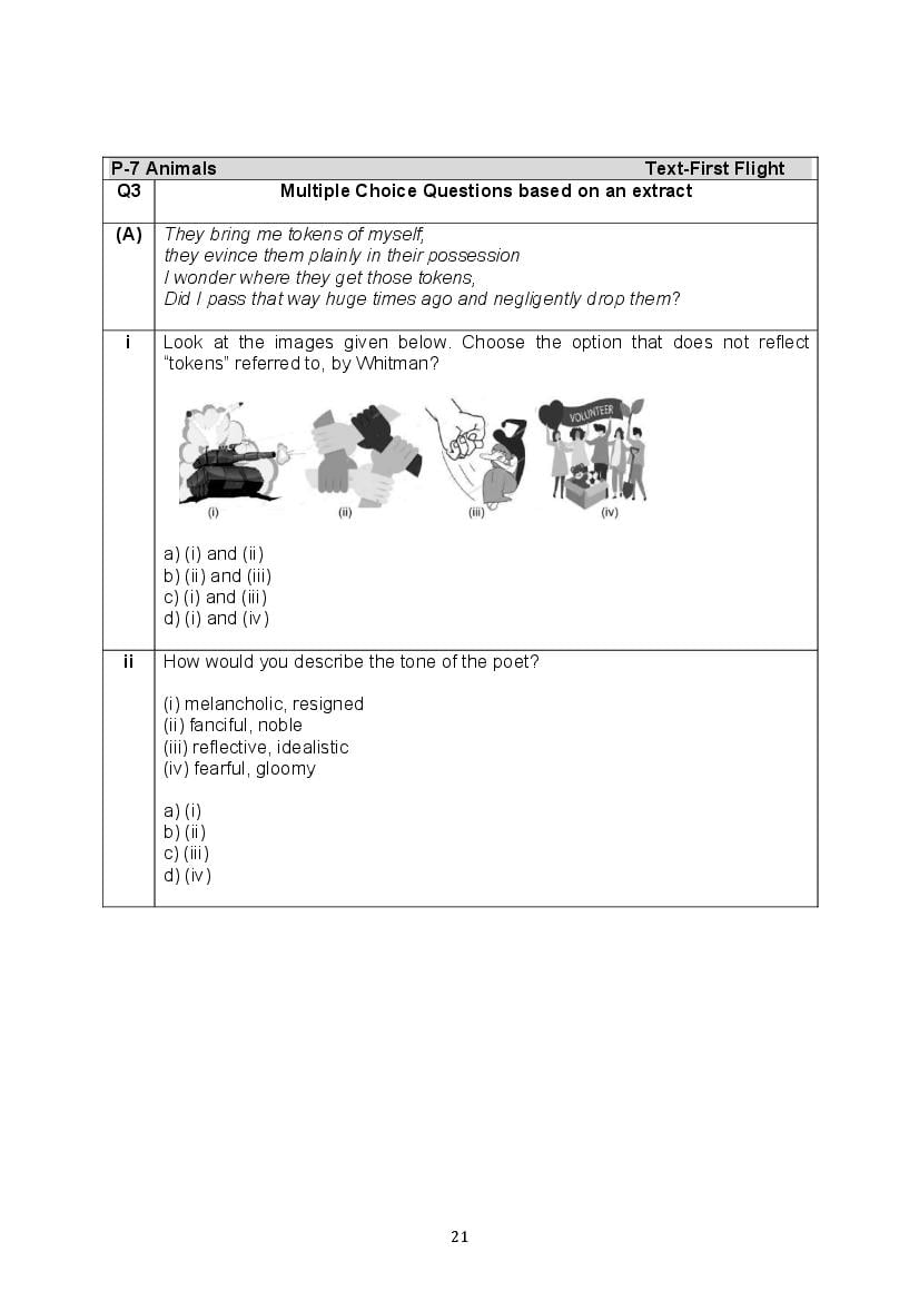 CBSE Class 10 English Question Bank (PDF) – Official CBSE Question Bank