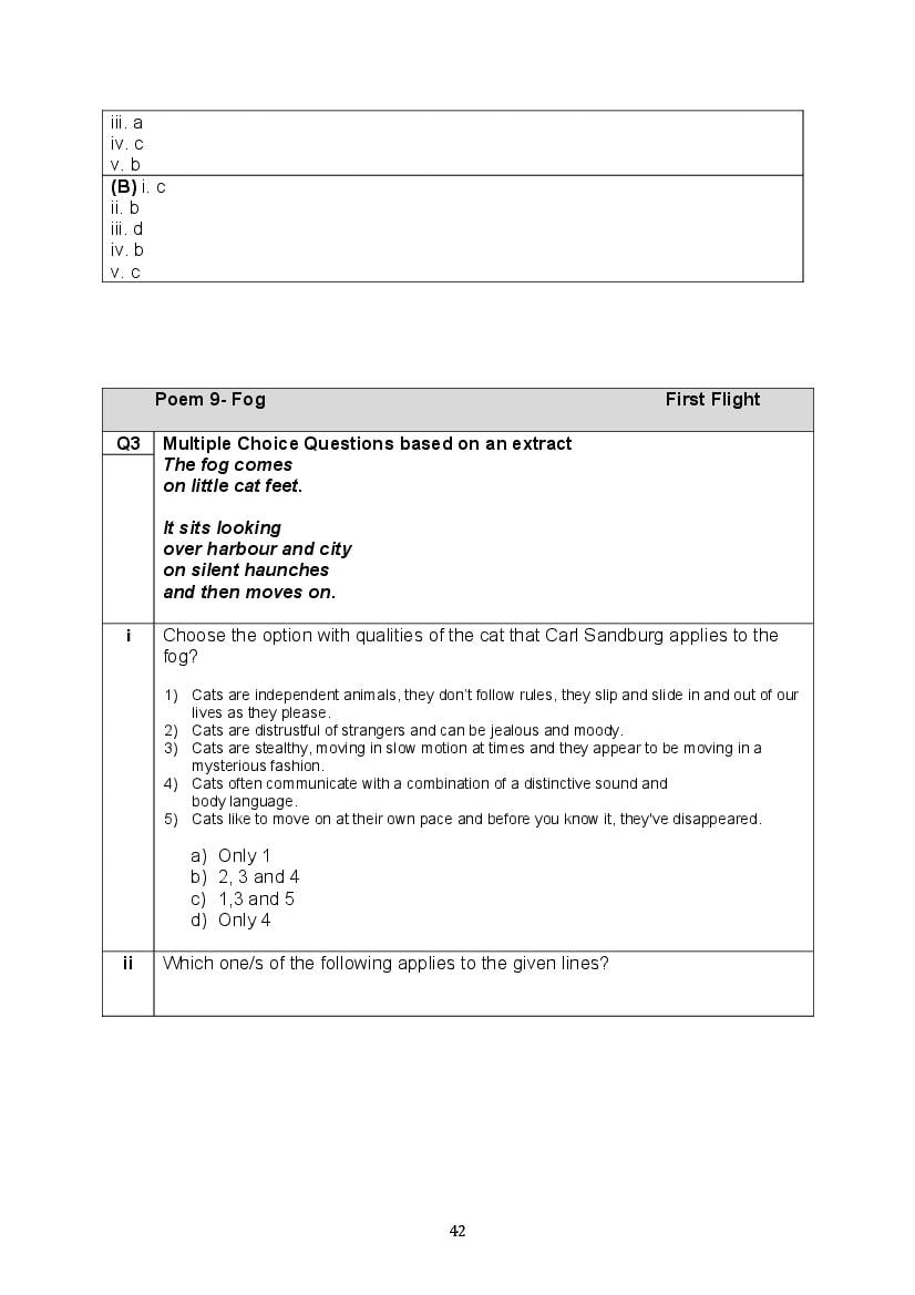 CBSE Class 10 English Question Bank (PDF) – Official CBSE Question Bank