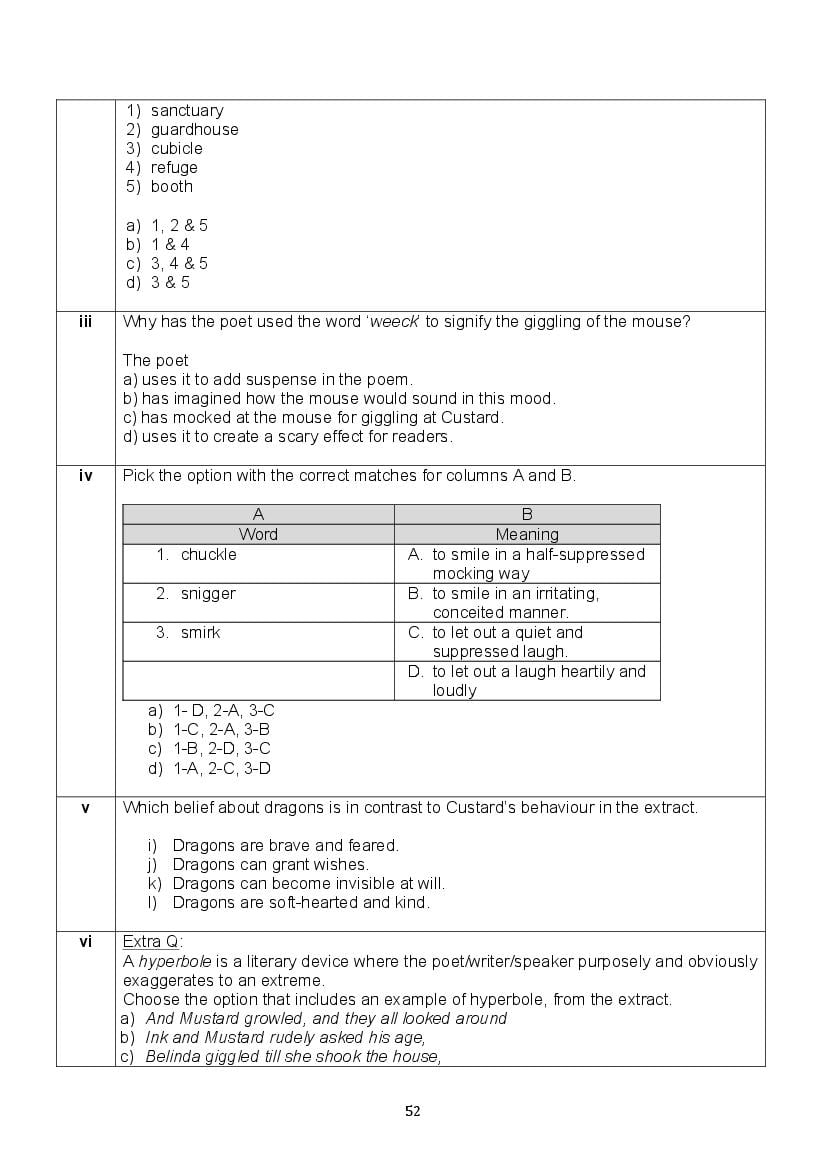 CBSE Class 10 English Question Bank (PDF) – Official CBSE Question Bank