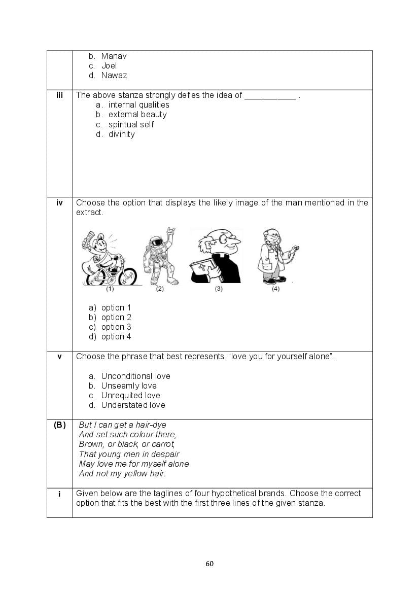 CBSE Class 10 English Question Bank (PDF) – Official CBSE Question Bank