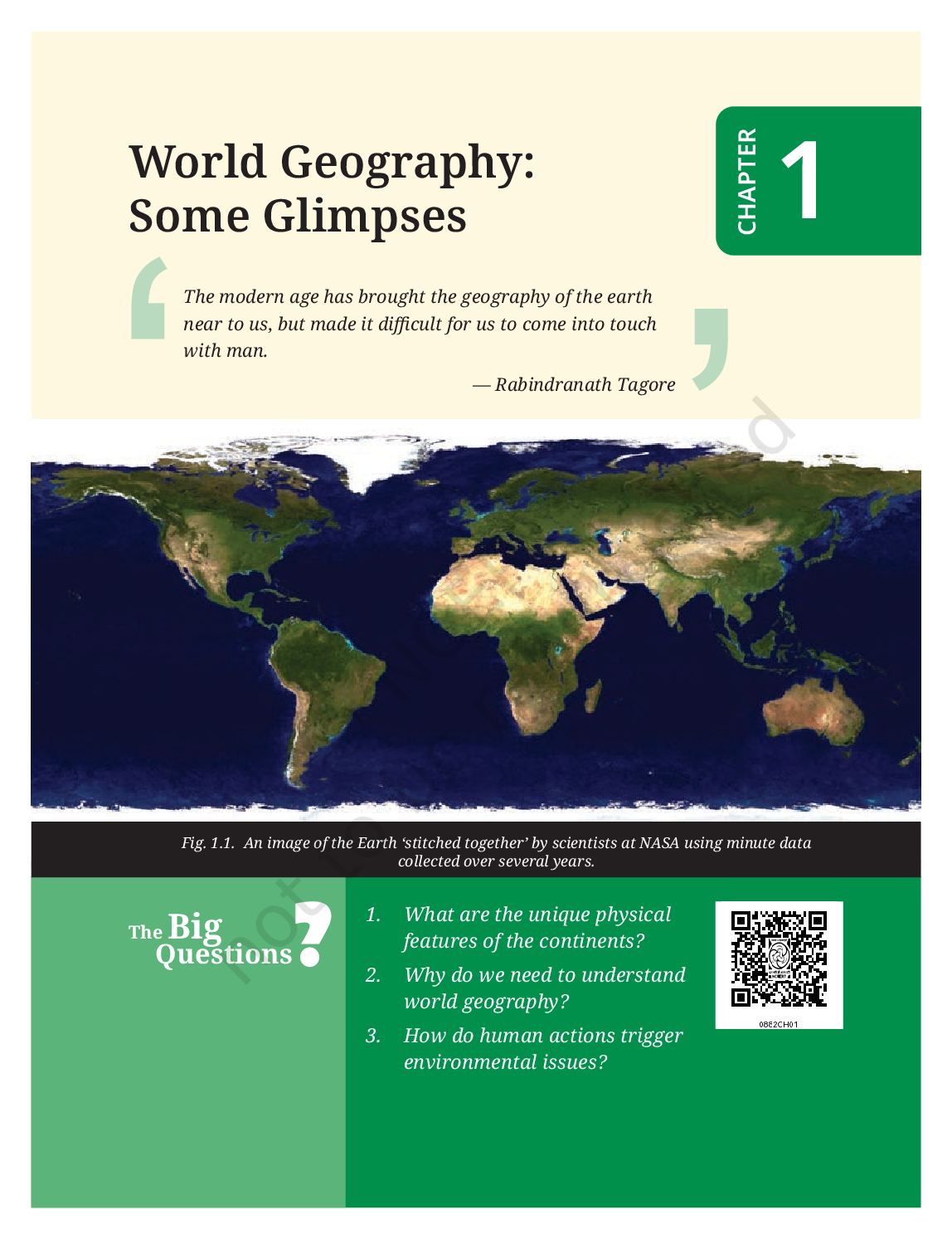 NCERT Book Class 8 Social Science (Exploring Society India and Beyond Part-II) Chapter 1 World Geography: Some Glimpses - Page 1 of 34