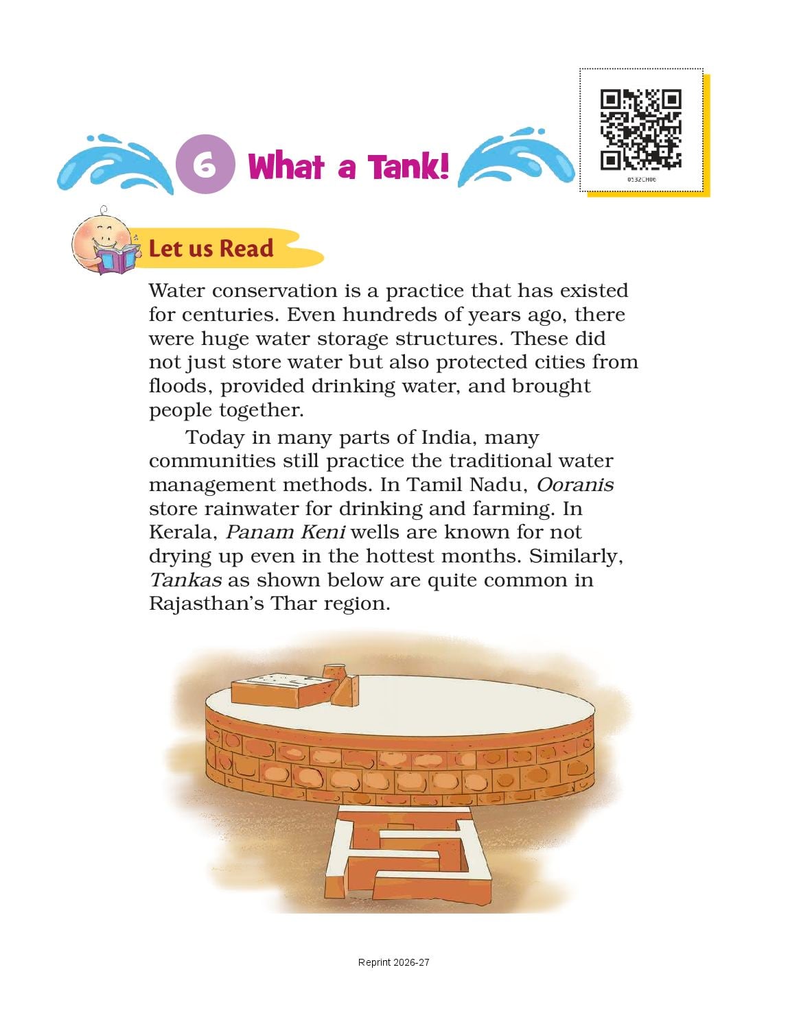 NCERT Book Class 5 English (Santoor) Chapter 6 What a Tank! - Page 1 of 14