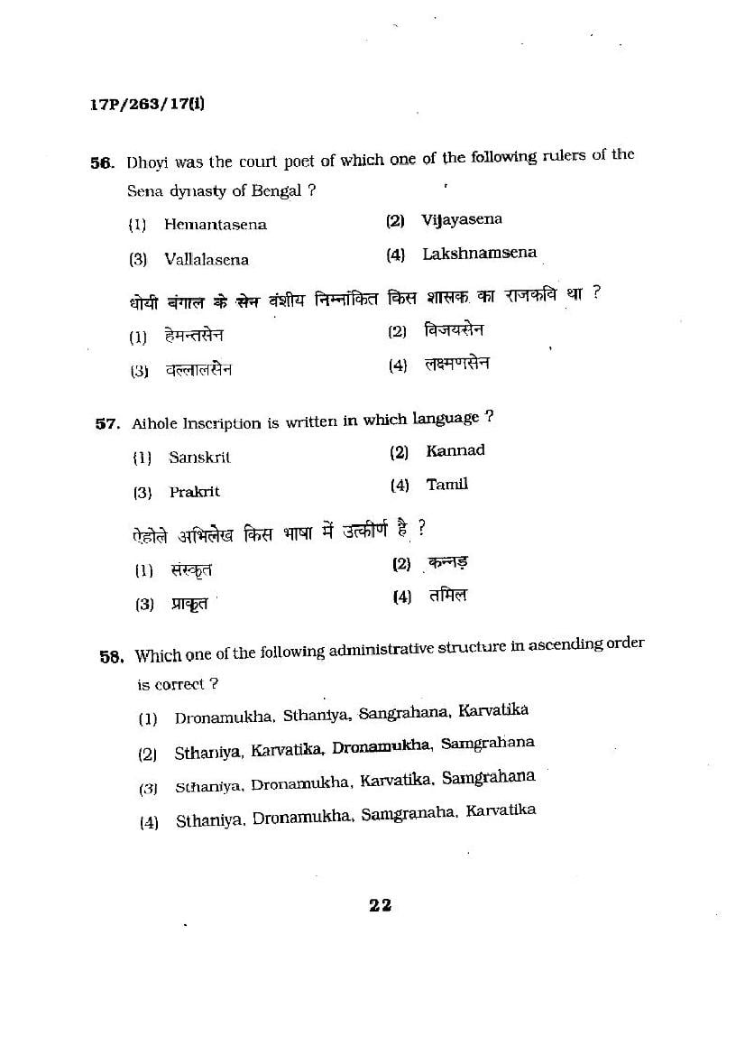 BHU PET 2017 Question Papers PDF (103 Programme Papers)