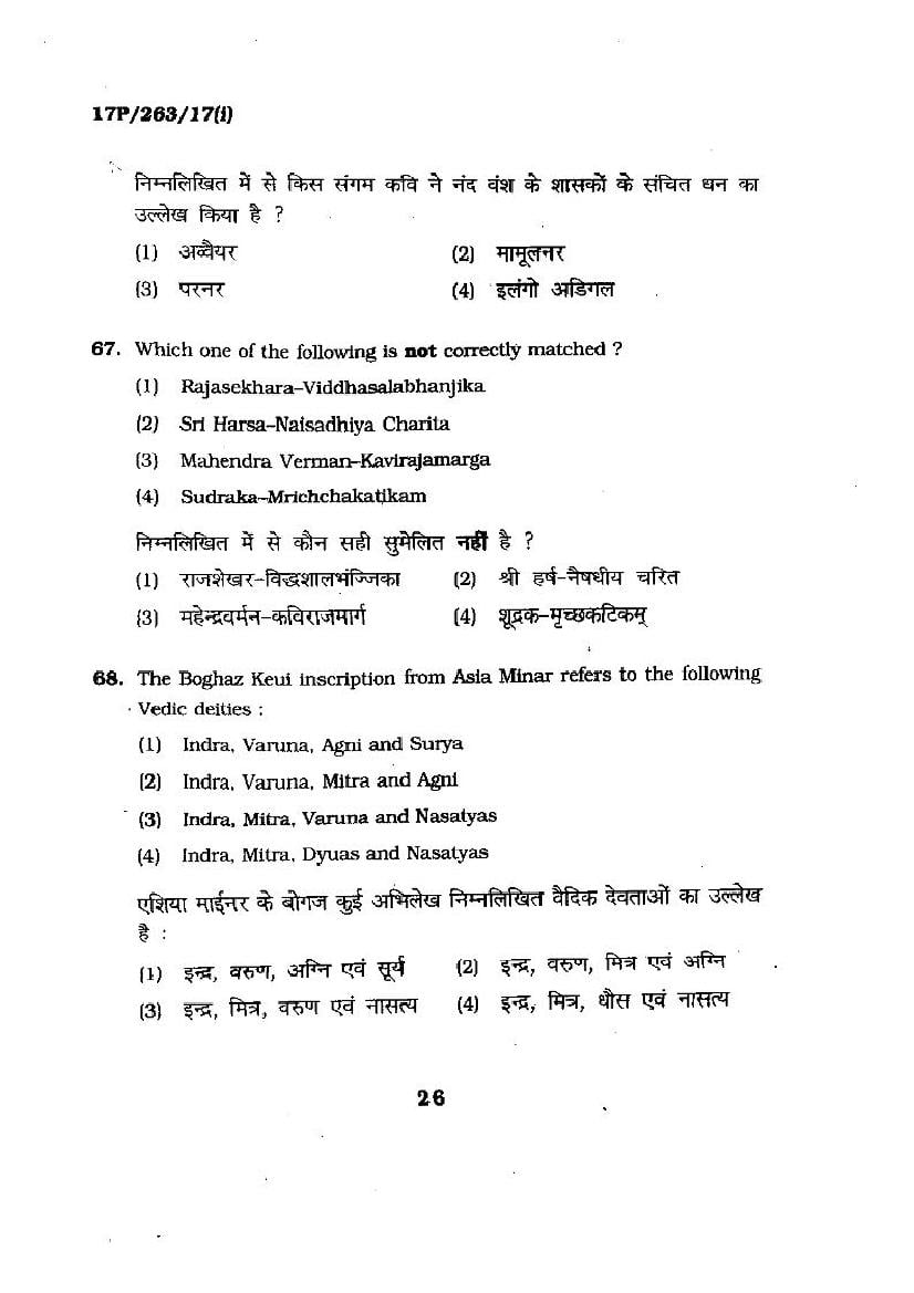 BHU PET 2017 Question Papers PDF (103 Programme Papers)