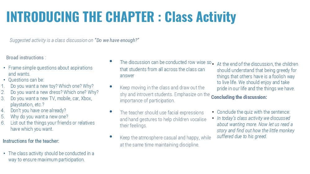 Teaching Material for Class 2 English – NCERT CBSE Handbook for Teachers