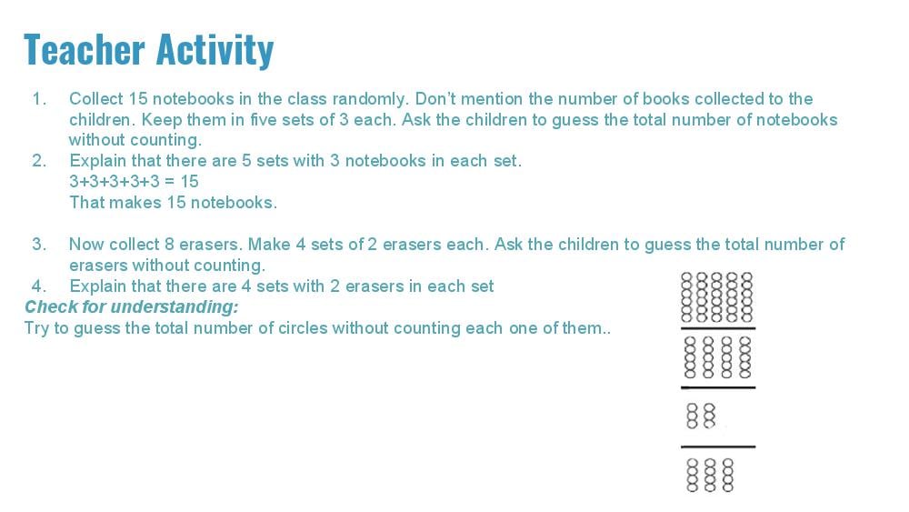Teaching Material for Class 2 Maths – NCERT CBSE Handbook for Teachers