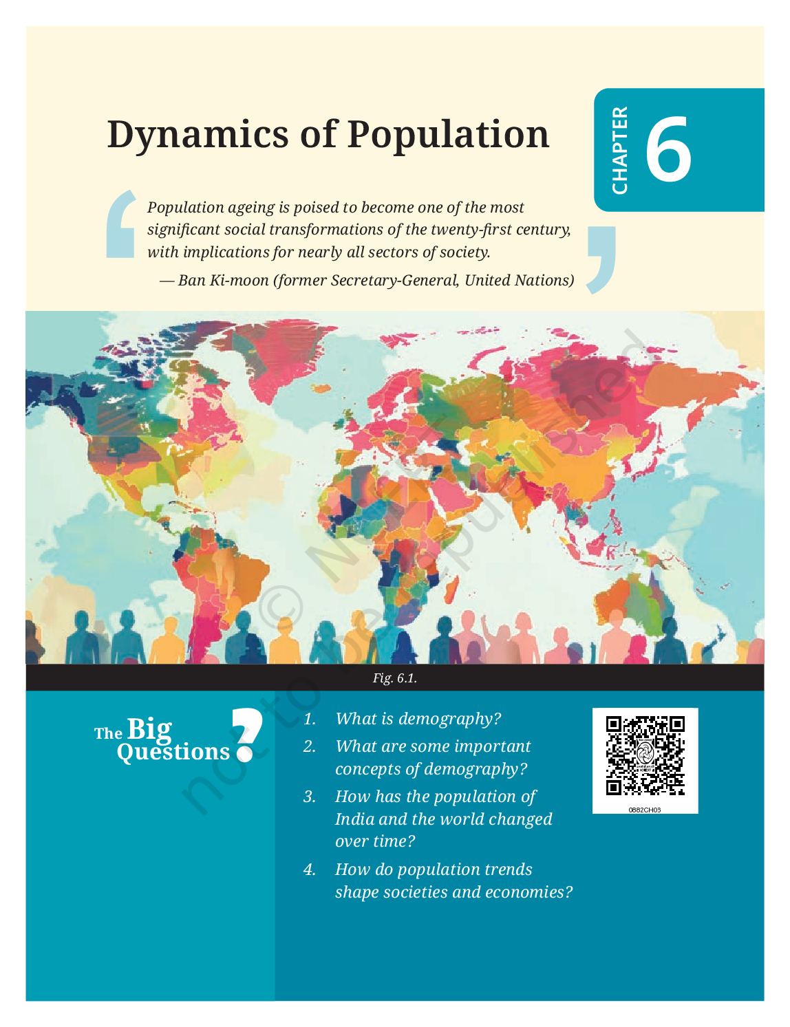 NCERT Book Class 8 Social Science (Exploring Society India and Beyond Part-II) Chapter 6 Dynamics of Population - Page 1 of 24