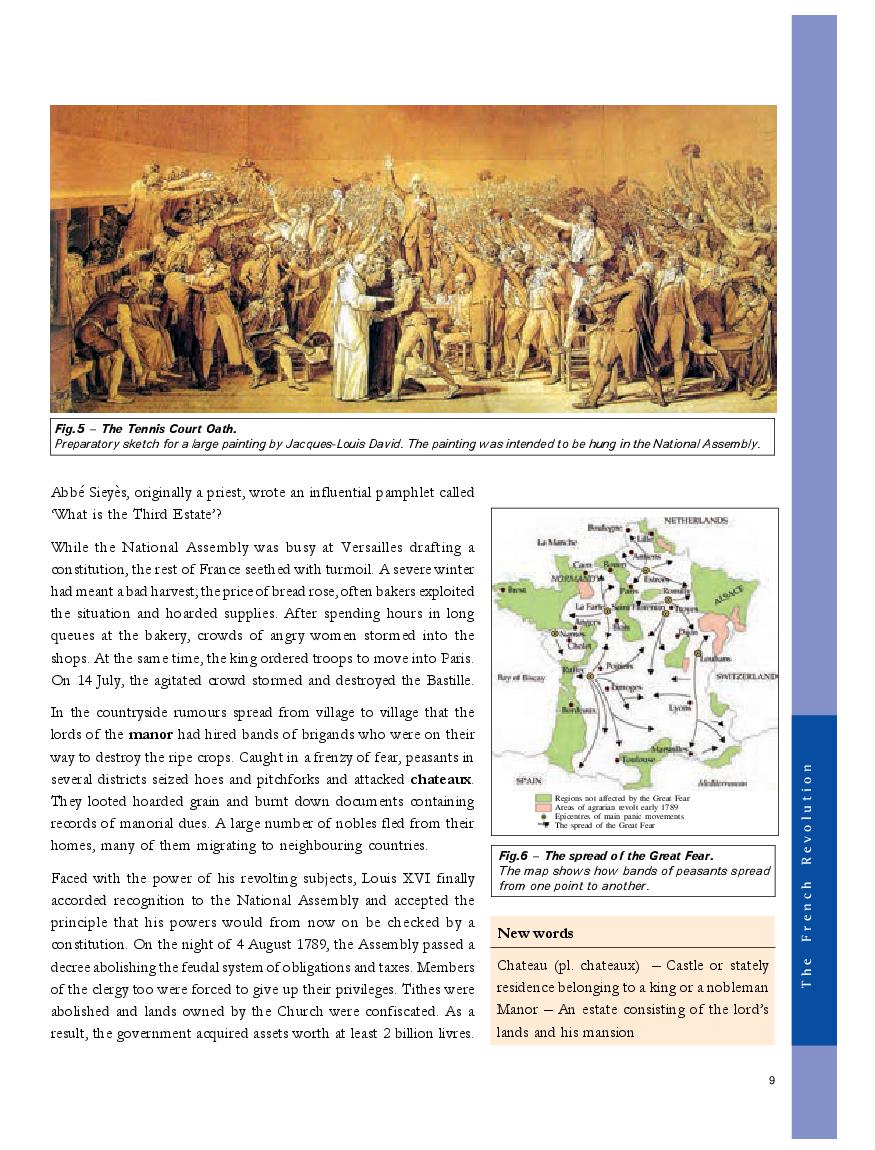 RBSE Book Class 9 Social Science (History) Chapter 1 The French