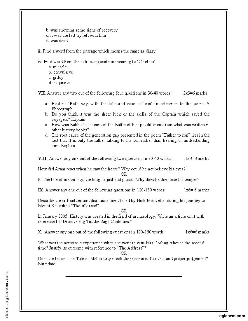 cbse-class-11-english-sample-paper-2023