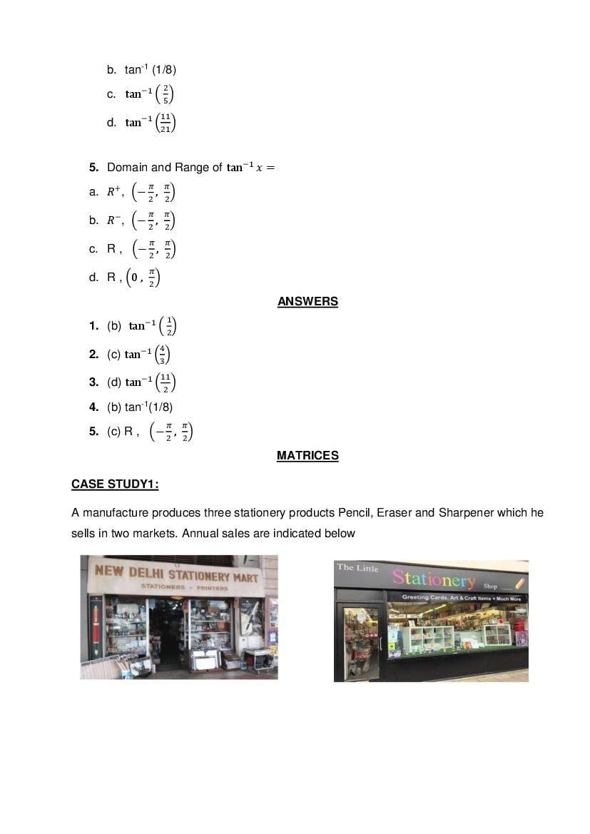 CBSE Class 12 Mathematics Question Bank (PDF) – Official CBSE Question Bank
