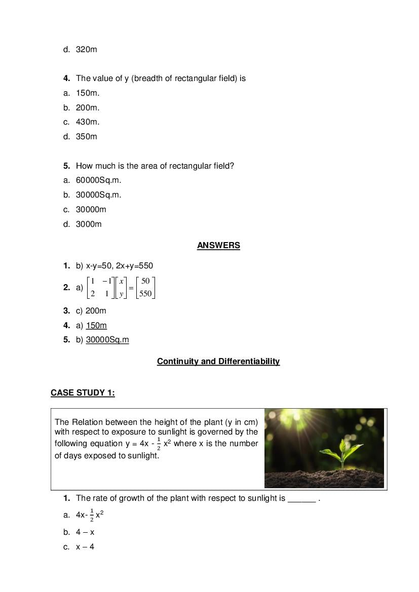 CBSE Class 12 Mathematics Question Bank (PDF) – Official CBSE Question Bank