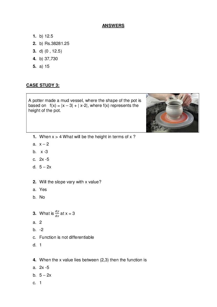 CBSE Class 12 Mathematics Question Bank (PDF) – Official CBSE Question Bank